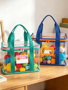 Children's Storage Bag Travel Tote Bag Small Parts & Beads Organizer Bag - Multicolor - View 5