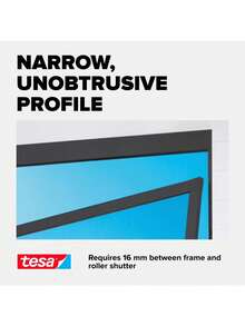 Insect Stop Aluminium For Doors Frame Fly Screen - Insect Screen With Aluminium Frame Clear View - Door Insect Screen - 100 Cmx 220 Cm, Anthracite Father's Favorite Gift - Anthracite + Door - 1,0 M : 2,2 M - View 7