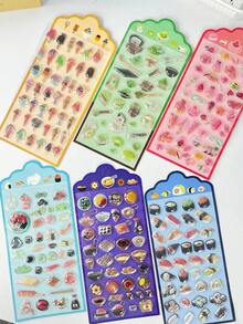 Cute 3D Stickers Featuring Fun, Raised-Relief Designs And A Japanese Anime Style; Durable Stickers Perfect For Decorating Phone Cases, Journals, And Pencil Boxes, Or For Use In Children's DIY Crafts. - Multicolor - View 4
