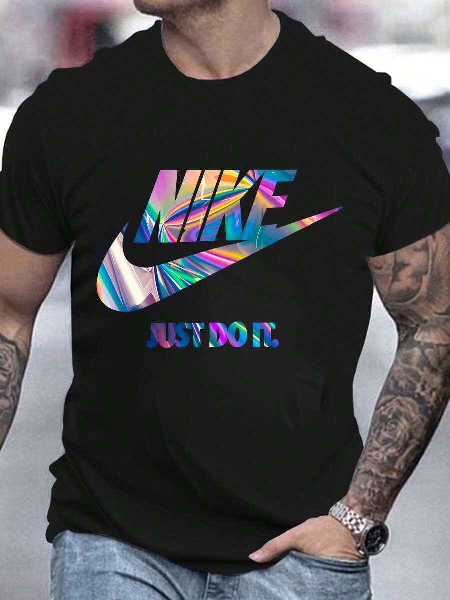 Camisetas de hombre - Negro - Ver 1