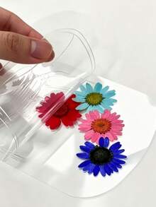 10pcs/40pcs Transparent Embossed Bookmarks, Perfect For DIY Crafts, Art Craft Set, Suitable For Reading Enthusiasts, Great Handmade Gift For Friends And Family - Multicolor - View 8