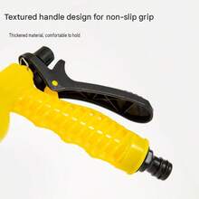1pc High Pressure Garden Hose Nozzle, With Adjustable Nozzle, Multi-Purpose For Garden Watering + Car Washing + Yard Cleaning, Durable Lightweight Design, Orange And Black Ergonomic Non-Slip Handle, Universal Threaded Connection, Easy Installation - A - View 10