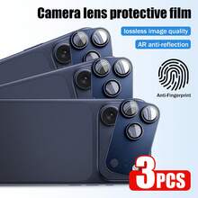 3件裝 17 Pro Max 17Pro 鎧甲相機鏡頭保護膜 金屬強化玻璃鏡頭保護膜 手機配件 時尚原色相機膜，具備優異的抗刮損與耐磨性，有效抵禦日常指紋殘留，實現無縫貼合安裝，確保整體平滑效果且無氣泡 - 3PCS - 查看 9