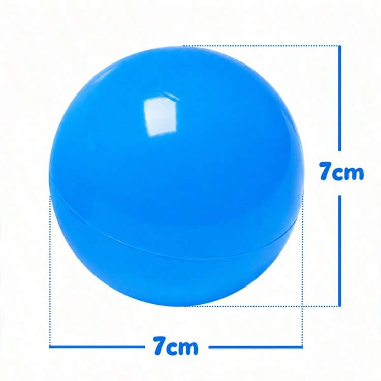 Bag Of Colorful Balls For Children's Pool 50 Units - 50 كرة زرقاء - مشاهدة 2