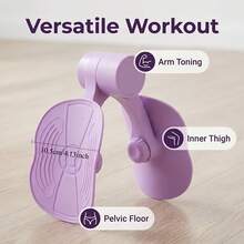 Rotatable Multi-Gear Adjustable Pelvic Floor Kegel Trainer, All-In-One Leg Squeeze & Butt Lift Shaping Device, Yoga Home Multifunctional Muscle Sculpting Tool For Firming Lines And Reshaping Body Contour - Multicolor - View 3