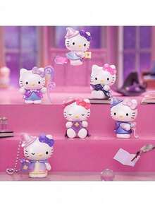 Officially Licensed Sanrio Astrology Series Desktop Ornament, Hello Kitty Character Design, Collectible Figurine, Premium Detailed Craftsmanship, Home, Office & Desktop Decoration, Perfect For Birthday, Christmas, Holiday - Multicolor - View 8