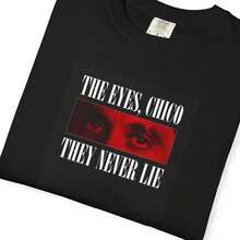 camisetas españa  Tony Montana Eyes T-Shirt, Movie Quote Graphic Tee - Negro - Ver 1