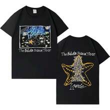 Sängerin Lorde  Album-Tour-T-Shirt für Männer und Frauen Ästhetisches Pop-T-Shirt aus reiner Baumwolle Harajuku-Kleidung Gemütliches Kurzarm-Oberteil Geschenk für Fans - 4 - Übersicht 2
