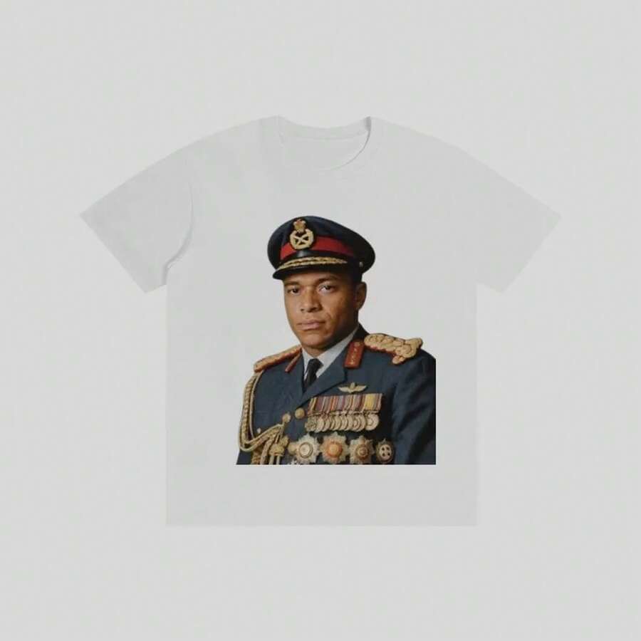 Dictator Mbappe T-Shirt, Funny Soccer Tee, Kylian Mbappe Fan Gift, Football Lover Shirt ANJO