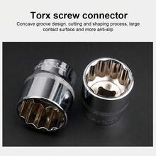 21-teiliges 1/2-Zoll-Steckschlüsselset 8–36 Mm Mit Aufbewahrungsbox, Komplettes Chrom-Vanadium-Stahl-Set Für Autoreparatur, Maschinenmontage & Heimwerkerprojekte – Ideal Für Hobbymechaniker in Der Heimischen Garage, Professionelle Techniker & Wochenendheimwerker - A - Übersicht 3