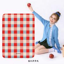 GIIPPA 1pc Colorfule Beige Gingham Checkered Kindle Case With Adjustable Hand Strap, Auto Wake & Sleep PU Leather E-Reader Cover Compatible With Kindle Paperwhite 5/6/7/10/11/12 Gen, Kindle Colorsoft 1st Gen, Basic Kindle 8/10/11 Gen All Kids & Signature Editions, Perfect Christmas Valentine Thanksgiving Halloween Birthday Gift For Book Lovers Girls Traditional Asian Retro Minimalist Aesthetic - Multicolor 5 - View 7