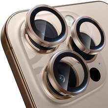 3pcs/Set Camera Lens Protector Film For IPhone 17 Pro/17 Pro Max, Tempered Metal Glass Camera Cover, Ultra Clear Anti-Scratch Anti-Shatter Lens Protector Film, Anti-Fingerprint Camera Protection Accessory - Brown - View 9