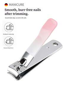 VCHOSE 10pcs Nail Clipper Set, Nail Clippers, Nail File, Ear Pick, Portable Manicure Beauty Tool Set With Storage Travel Bag, Gradient Color, Pink/Green/Purple And More Options - Multicolor - View 9