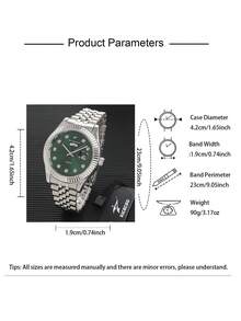 A Business Watch For Professional Men-The Perfect Choice For All Kinds Of Business Meetings And Dinners - Silver - View 2
