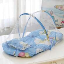 Baby Crib Netting & Accessories - Blue - View 2