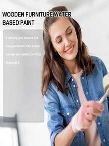 jakehoe Quick-Drying Water-Based Wood Furniture Decorative Paint, Wood Door Furniture Door And Window Renovation Color Change Water-Based Wood Paint - Wood Lacquer - View 6