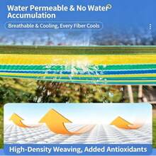 Large Size Colorful Sun Shade Net For Garden, 95% UV Protection, Breathable Outdoor Shade Cloth With Grommets, Suitable For Patio, Greenhouse And Plants - One Size Fits All - View 8