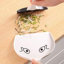 1pc Desktop Mini Broom And Dustpan Set, Mr. Beard Cleaning Broom, Student Desk Combination Cleaning Broom And Dustpan - Cleaning Brush - View 4
