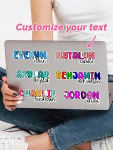 Personalized Back To School Stickers, Welcome Back Labels, First Day Of School Sticker Labels, Party Favor Labels, School Day Teacher File Folder Labels School Supplies - Multicolor - View 8