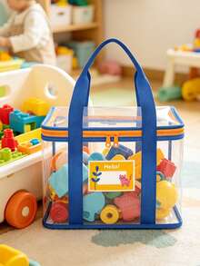 Children's Storage Bag Travel Tote Bag Small Parts & Beads Organizer Bag - Multicolor - View 7