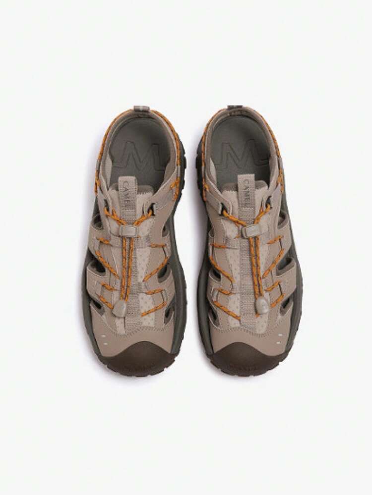 CAMEL CROWN Men's Waterproof Hiking Sandals, Closed-Toe Water Sandals, Sports Sandals, Summer Sandals, Beach Sandals, Outdoor Use - Brown - View 2