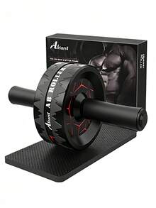 Roda Penggulung Perut Ergonomis Serbaguna dengan Pegangan Lembut untuk Mencegah Kelelahan Tangan, Peralatan Latihan Lantai untuk Binaragawan, Roda Penggulung Perut Tebal Tanpa Suara untuk Ruang Keluarga, Peralatan Gym Rutin untuk Wanita, Latihan Kebugaran, Olahraga - Roda perut - View 2