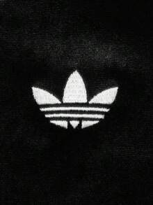Adidas Originals Women's Track Top Jacket Knit Hoodless Outerwear KR6511 - Black - View 3