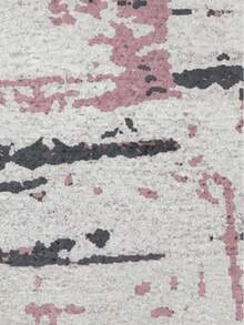 Vicenza Machine Washable Non-Slip Decorative Modern Vintage Kitchen Runner Hallway And Living Room Rug - Coral Pink - View 4