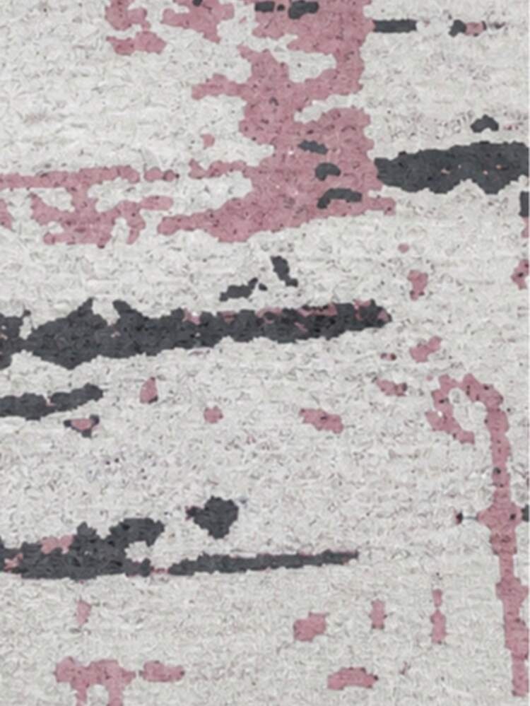 Vicenza Machine Washable Non-Slip Decorative Modern Vintage Kitchen Runner Hallway And Living Room Rug - Coral Pink - View 4