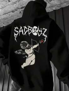 Men Hoodies - Black - View 2
