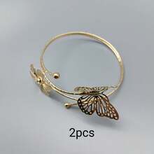 1pc Luxury Metalloc Butterfly & Flower Window Curtain Clip - Silver - View 12