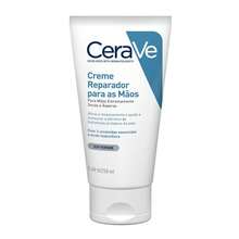 CeraVe كريم اليدين سيرافي المرمم للأيدي شديدة الجفاف والخشنة 50 مل (1.69 أونصة سائلة) - كريم يدين نباتي، سيراميدات، ترطيب عميق، قوام كريمي، مستحضر تجميلي طبي - لن أرجواني شاحب - مشاهدة 3