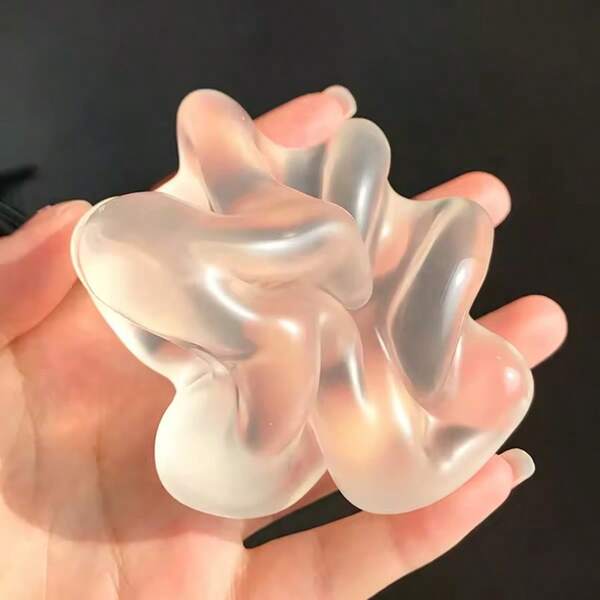 Pelota de apretar de rebote lento hecha a mano, juguete para aliviar la ansiedad, juguete para los dedos, alivio de la presión de la mano