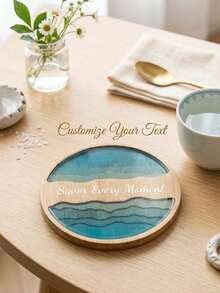 Posavasos personalizados - Marrón - Ver 6