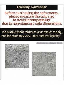 Leaf Jacquard Recliner Chair Cover, Stretch All Inclusive Lazy Boy Recliner Slipcover With Side Storage Pocket, Washable Anti Slip Single Recliner Sofa Protector,Pet Scratch PreventionFor Living Room Home Decor. - Light Grey - View 4