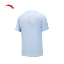Anta Zero Pressure Quick-Dry T-Shirt | C10 Quick-Dry King Professional Running Short Sleeve T-Shirt Men's Breathable Top Summer - Water Sky Blue-1 - View 2