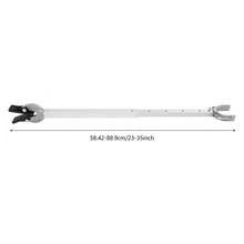 Adjustable Outboard Motor Bracket Fixing Seat, 58-89 Cm/23-35 In Adjustable Length, For Outboard Motors With 100 Horsepower And Below - Black, Silver - View 4