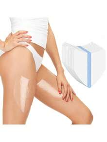 2/6/12pcs Thigh Chafing Protection Patches, Transparent Invisible Thigh Anti-Friction Patches, Waterproof And Breathable, Unisex, Waist Side Protection Patches, Prevent Thigh Friction, Valentine's Day Gift, Birthday Gift - A - View 9