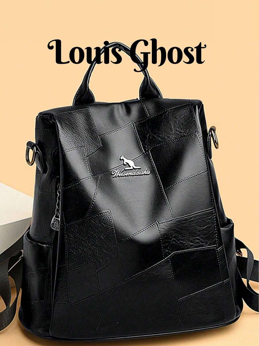 High Quality Genuine Leather Women's Backpack, Tote Bag, Classic Female Bookbag, Travel Bag, Shoulder Bag