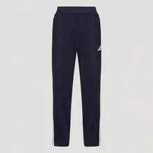 Adidas New Three-Stripe Sports Pants Running Fitness Training Casual Knit Men's Trousers - Blue - View 4