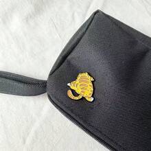 1件/3件裝 個性化卡通趣味貓系列胸針 金屬琺瑯徽章 創意幽默 大衣背包裝飾 DIY 鞋扣 - 彩色 - 查看 14