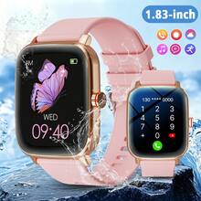 Reloj inteligente resistente al agua, llamadas/marcación inalámbrica, múltiples modos deportivos, recordatorio y rechazo de llamadas, notificación de SMS, fondo de pantalla personalizable, compatible con teléfono/Android - Multicolor - Ver 17