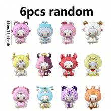 6pcs 85cm 12 Zodiac Cartoon Foil Balloons, Suitable For Birthday Party Decoration Balloons (No String, Randomly Sent) - View 7
