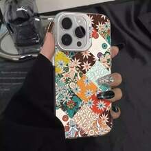 [24-Hour On-Site Shipping]Four Seasons Flower Language Phone Case, Suitable For Apple 15Promax, IPhone16Pro With Floral Pattern, 144Pro With Pattern, 17Air - 圖片1PCS - 查看 7
