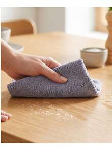 50/20/1pc Reusable Cleaning Cloth Household Kitchen Microfiber Towel Roll Dish Cloth Paper Towel Replacement Microfiber Cleaning Cloth Roll (25cm*25cm/9.84in*9.84in) - Multicolor - View 5