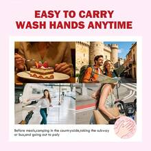 YYTCM Strawberry Scented Portable Soap Sheets 50pcs With Mini Flip-Top Storage Box, Disposable Hand Soap Paper For Travel, Outdoor, Commuting, Gentle And Easy To Rinse - Strawberry - View 10