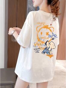 Women T-Shirts - White - View 2