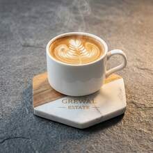 YUFZX Customized Coasters - Brown - View 5