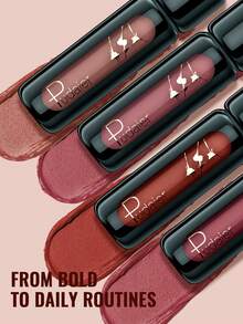 Pudaier 4PCS Waterproof Lip Mousse – Smudge-Proof, Non-Sticky Lip Gloss, Cup-Proof, Long-Lasting, Easy To Apply, Matte Finish Lip Glaze - 4PCS SET - View 7