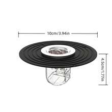 1pc Bathroom Drain Filter, Easy To Install, Prevents Pipe Clogging And Pest Intrusion, Ensures Smooth Drainage, Suitable For Bathroom, Kitchen, Bathtub, Shower, Sink And Other Drainage Holes - Multicolor - View 11
